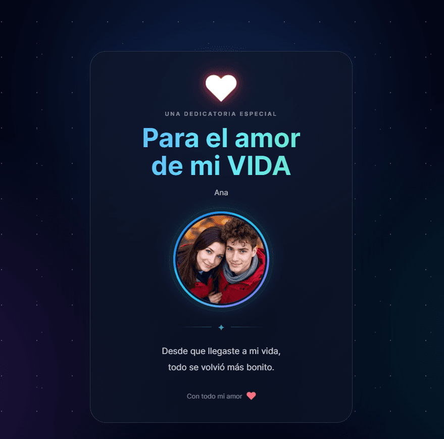 Tarjeta de Amor