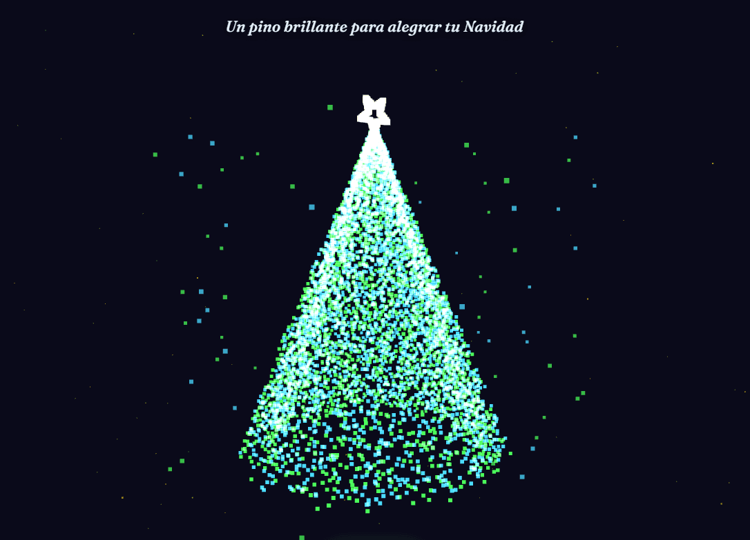 Pino Navideño 3D
